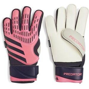 Adidas Fingersave Predator Goalkeeper‎ Gloves Size 12 Pink Turbo Adult Match